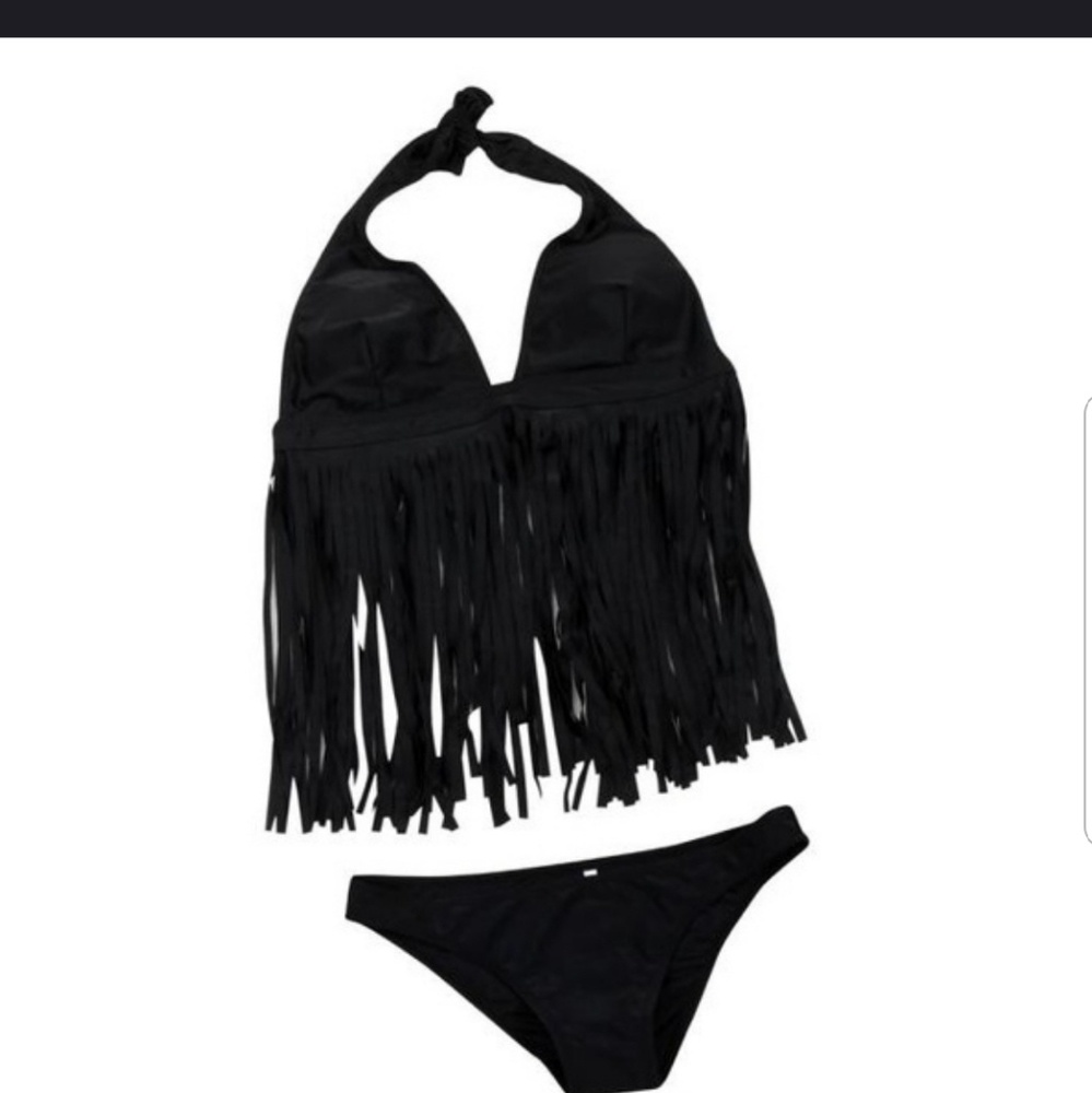 NEW HOT TWO PIECE FRINGE SUIT - Picture 2 of 8